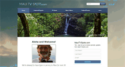 Desktop Screenshot of mauitvspots.com